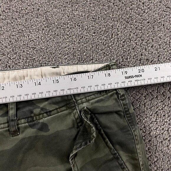 Abercrombie & Fitch Camo Cargo Pants Men's 36 x 32 Rustin Athletic Slim Military - Picture 10 of 14